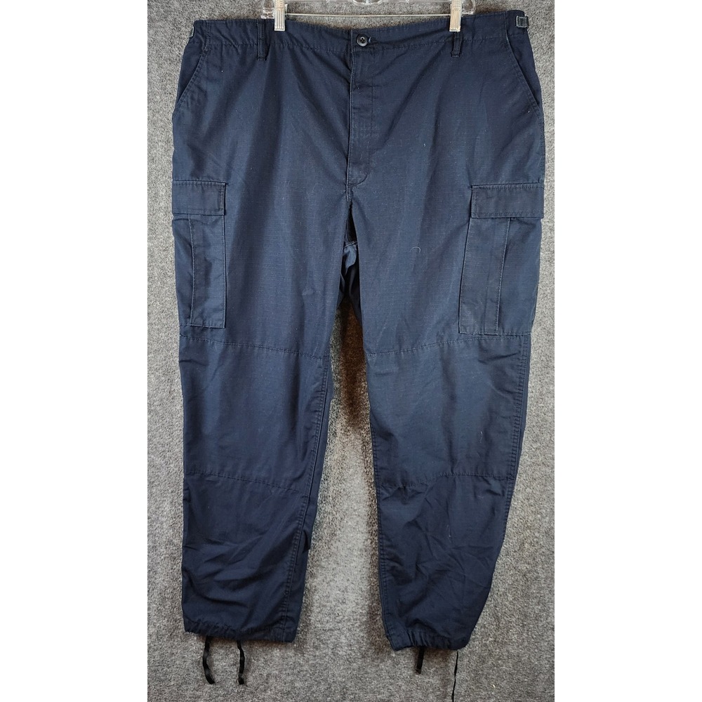 Propper Cargo Pants Mens 2XL Regular Tactical Navy Blue Ripstop EUC
